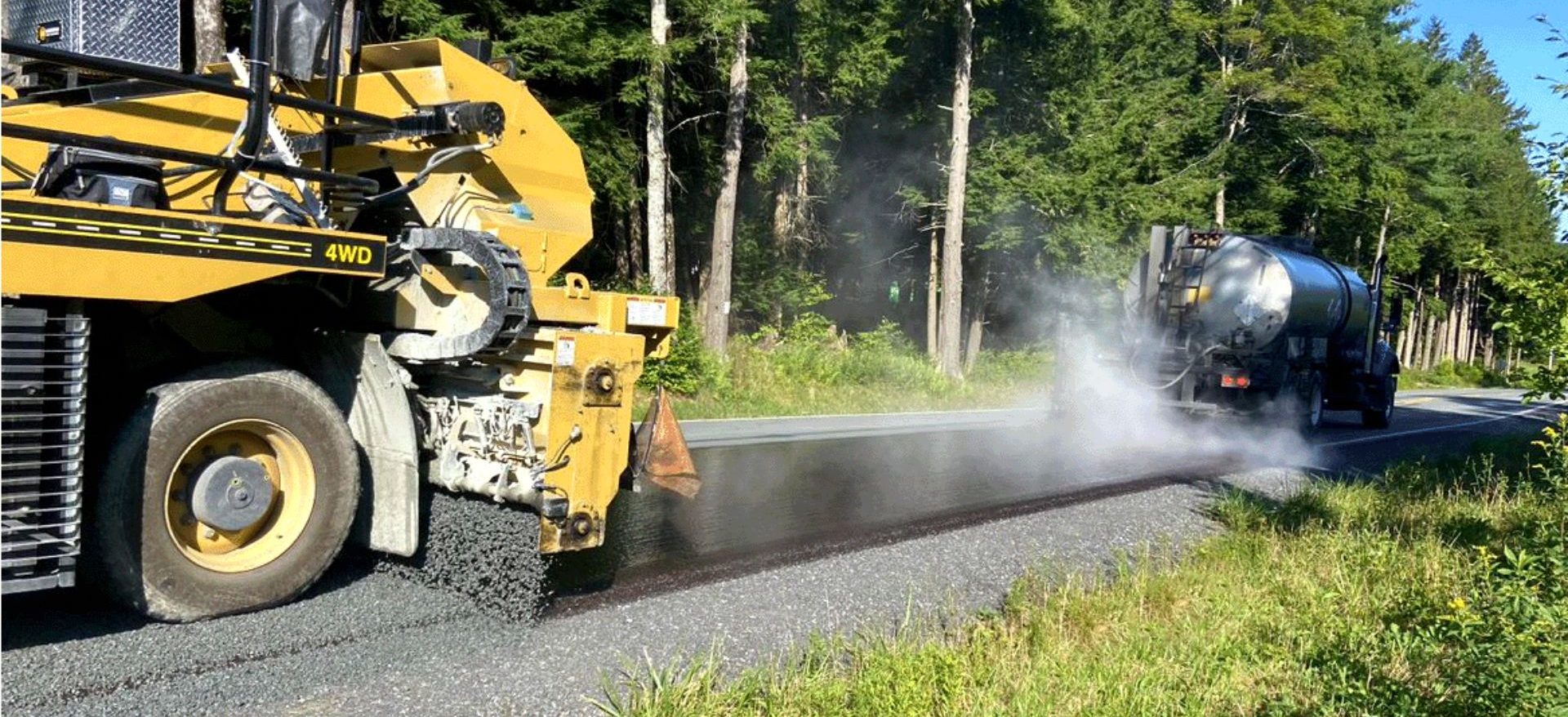 Private road resurfacing and chip seal West Midlands